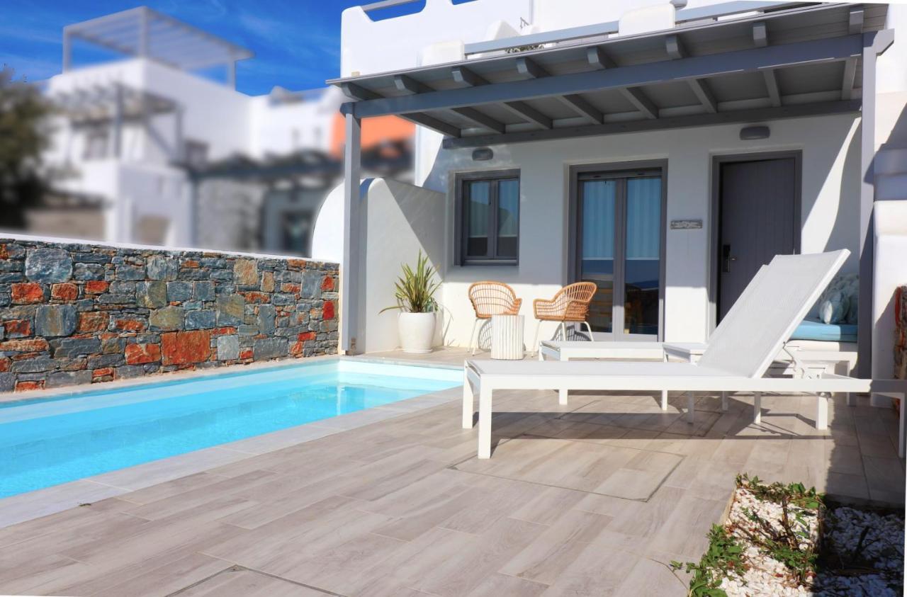 The Nine Graces - Agia Anna - Option With Private Pool Or Hot Tub Villa Екстериор снимка